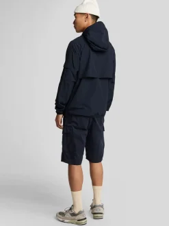 Lyle & Scott Blue 100% Cotton Cargo Shorts