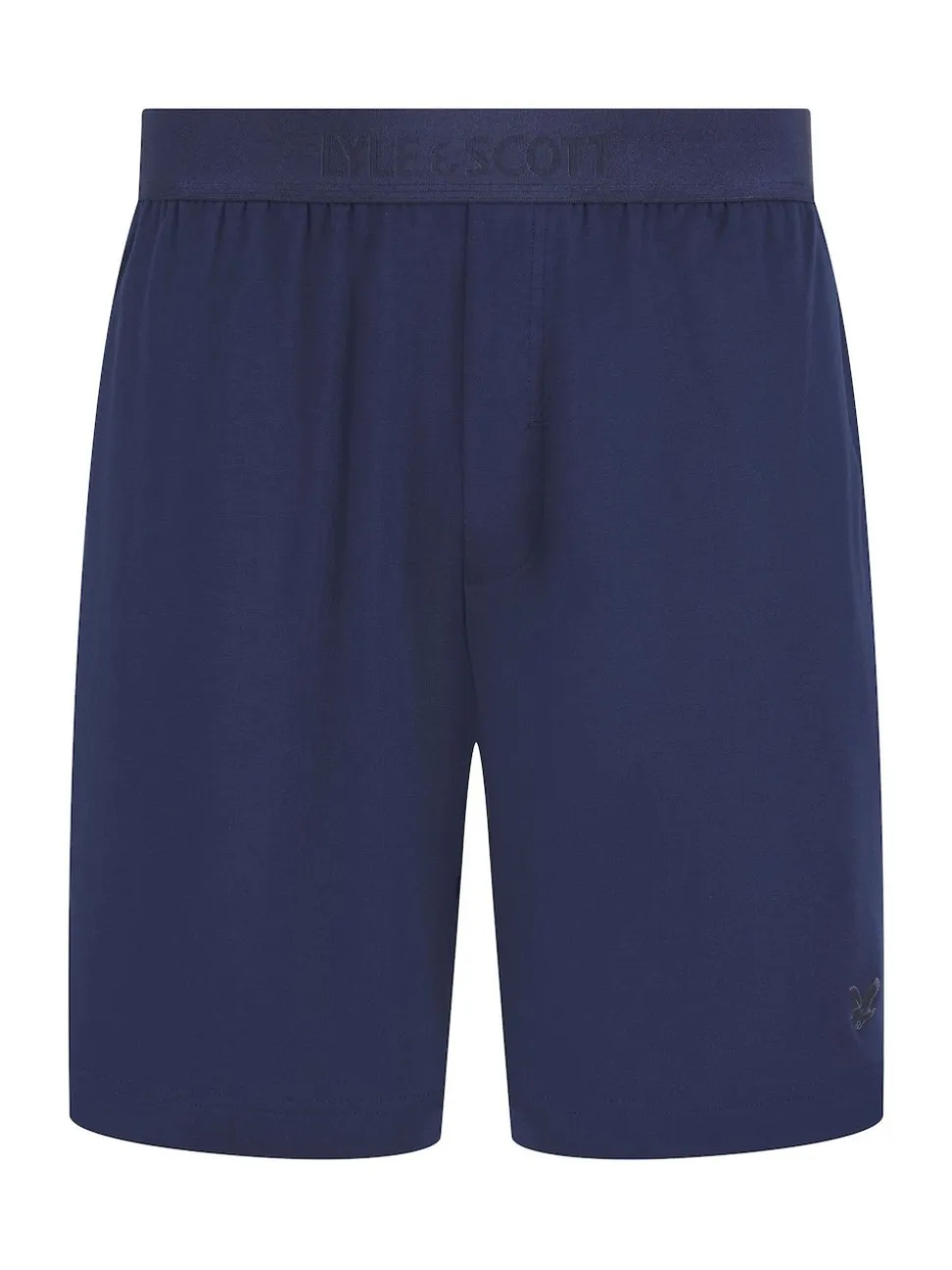 Lyle & Scott Blue Lorenzo Sleep Shorts Set