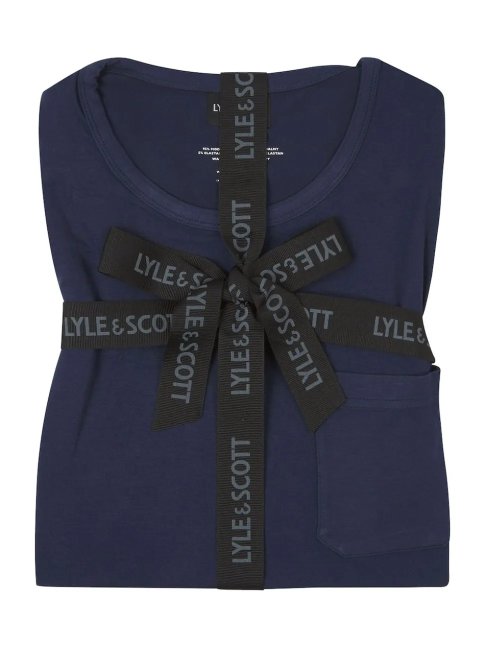Lyle & Scott Blue Lorenzo Sleep Shorts Set