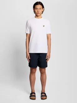 Lyle & Scott Blue Plain Swim Shorts