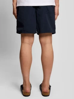 Lyle & Scott Blue Plain Swim Shorts