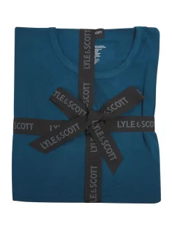 Lyle & Scott Blue Ward Premium Sleep Set