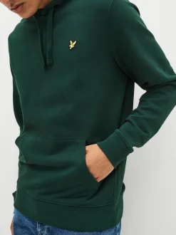 Lyle & Scott Dark Green Pullover Hoodie