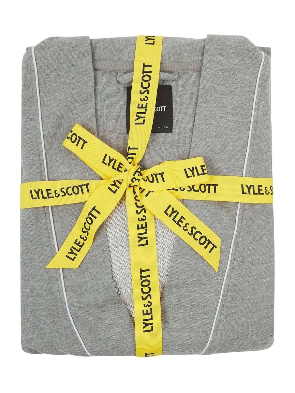 Lyle & Scott Grey Kobe Kimono Robe