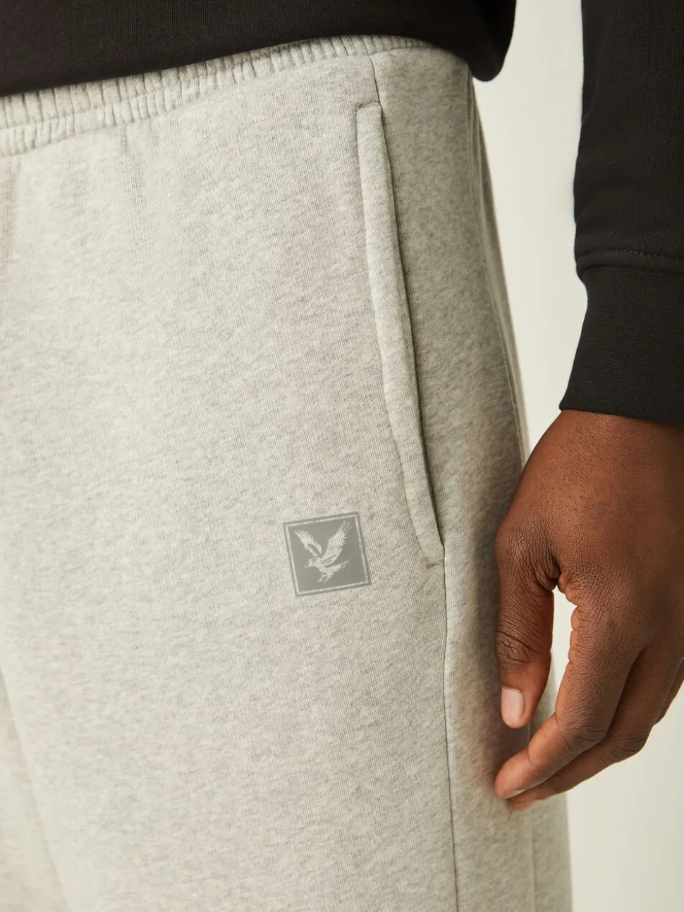 Lyle & Scott Grey Loungewear Straight Leg Joggers
