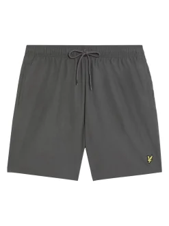 Lyle & Scott Grey Plain Swim Shorts