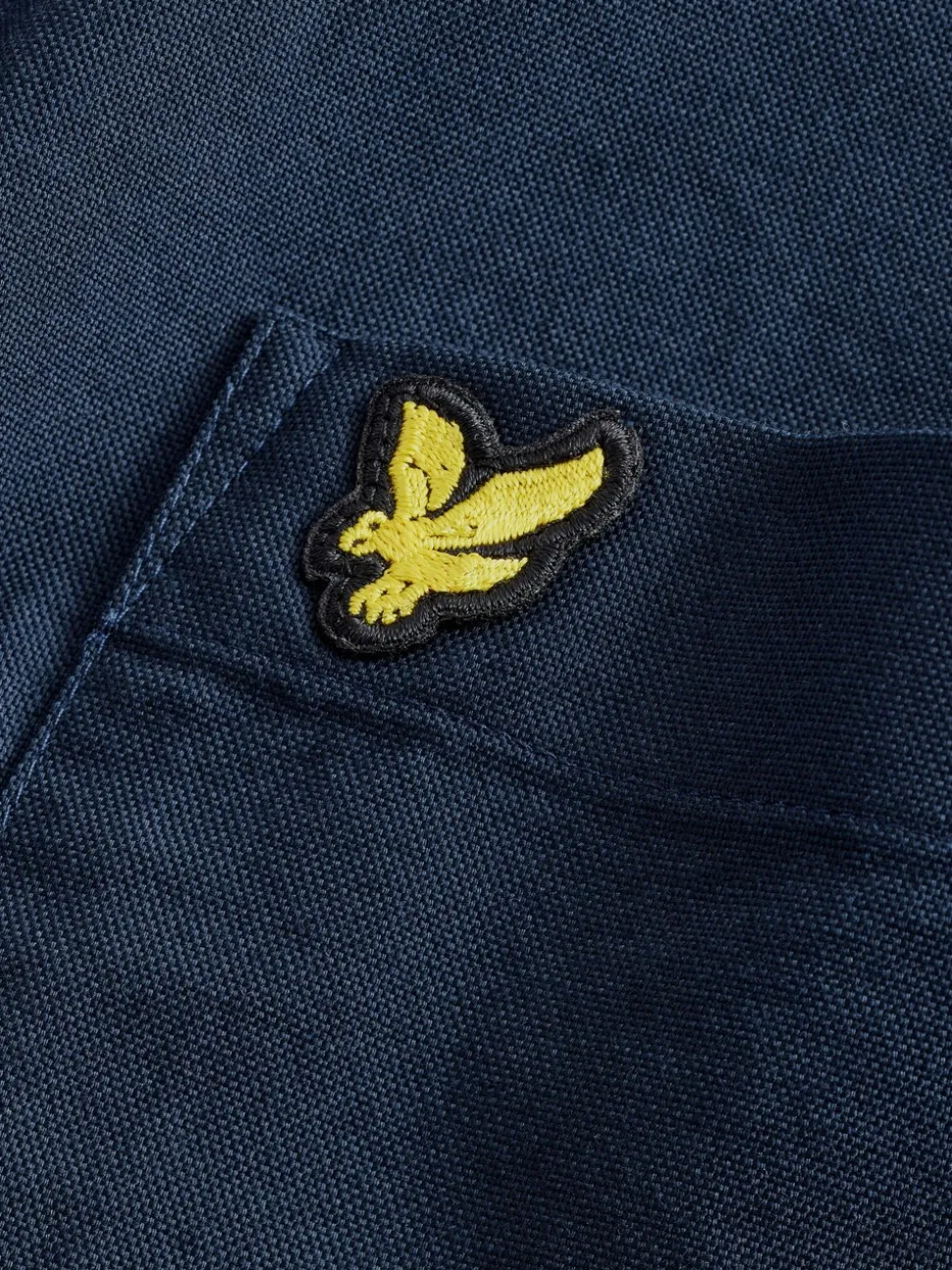 Lyle & Scott Navy Cotton Oxford Shirt