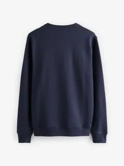 Lyle & Scott Navy Crew Neck Sweatshirt