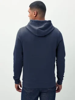 Lyle & Scott Navy Pullover Hoodie