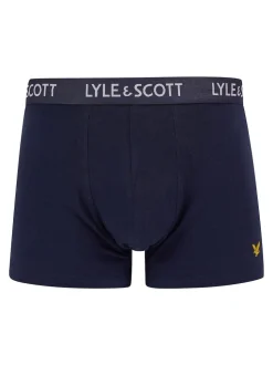 Lyle & Scott White Miller Underwear Trunks 5 Pack