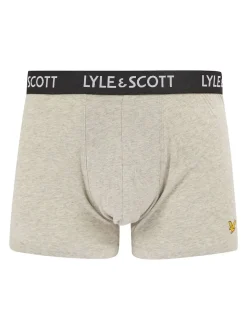 Lyle & Scott White Miller Underwear Trunks 5 Pack