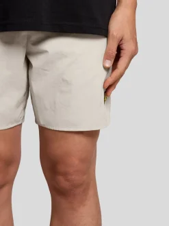 Lyle & Scott White Plain Swim Shorts