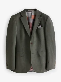Marl Green Slim Fit Motionflex Stretch Suit Jacket