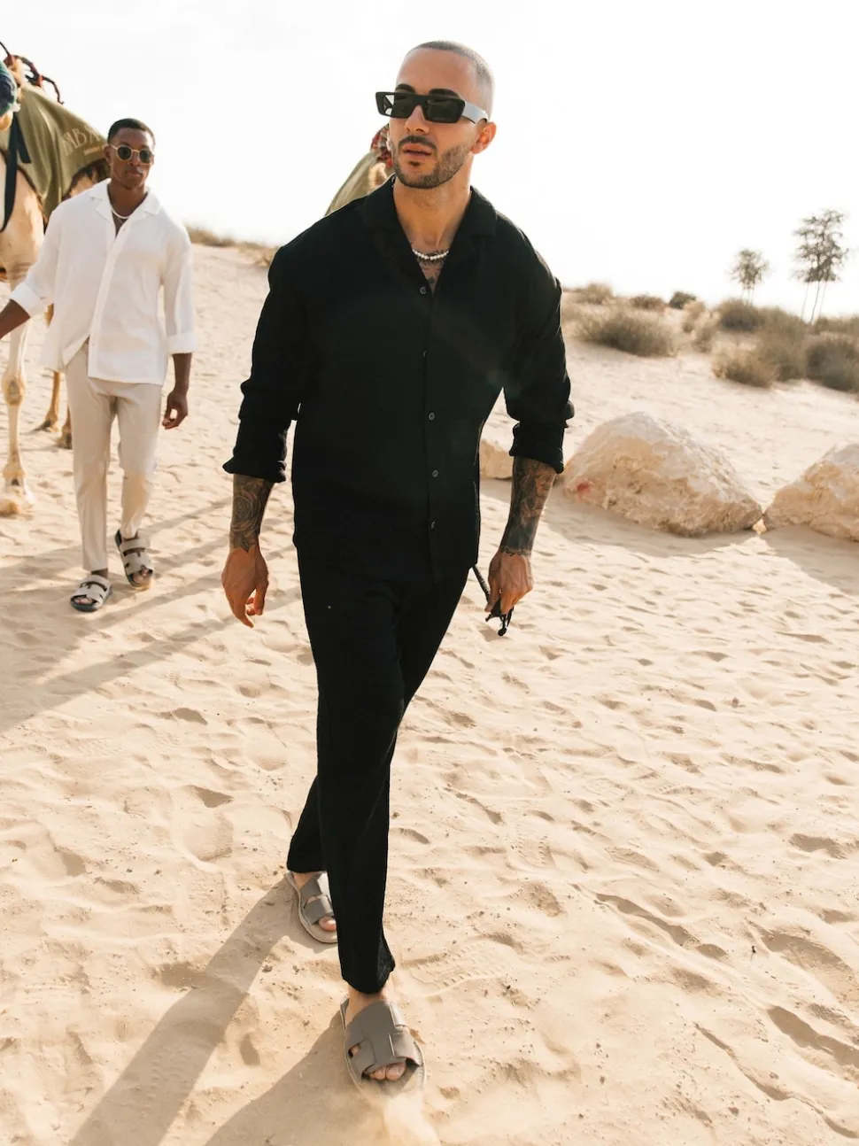 MAUVAIS Black Fiorano Trousers