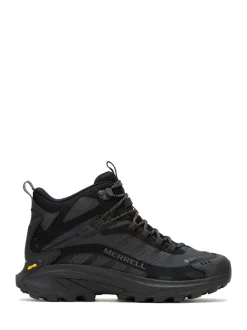Merrell Black Moab Speed 2 Mid GORE-TEX Hiking Boots