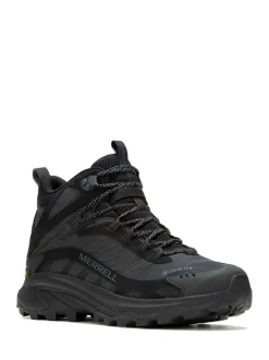 Merrell Black Moab Speed 2 Mid GORE-TEX Hiking Boots
