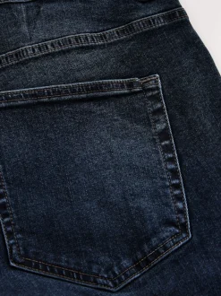Mid Blue Slim Fit Authentic Stretch Denim Jeans