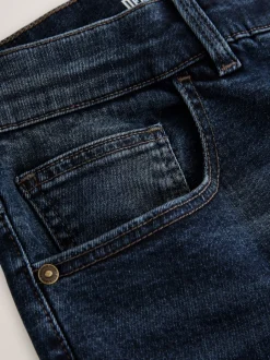 Mid Blue Slim Fit Authentic Stretch Denim Jeans