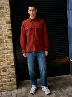 Mid Blue Straight Fit Signature Selvedge Denim Jeans