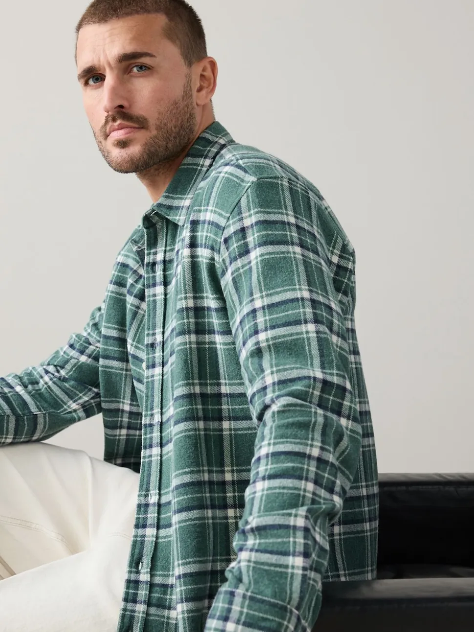 Minerals Signature Long Sleeve Check Shirt