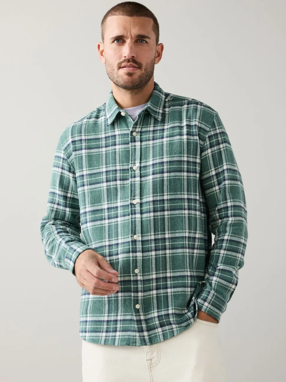 Minerals Signature Long Sleeve Check Shirt