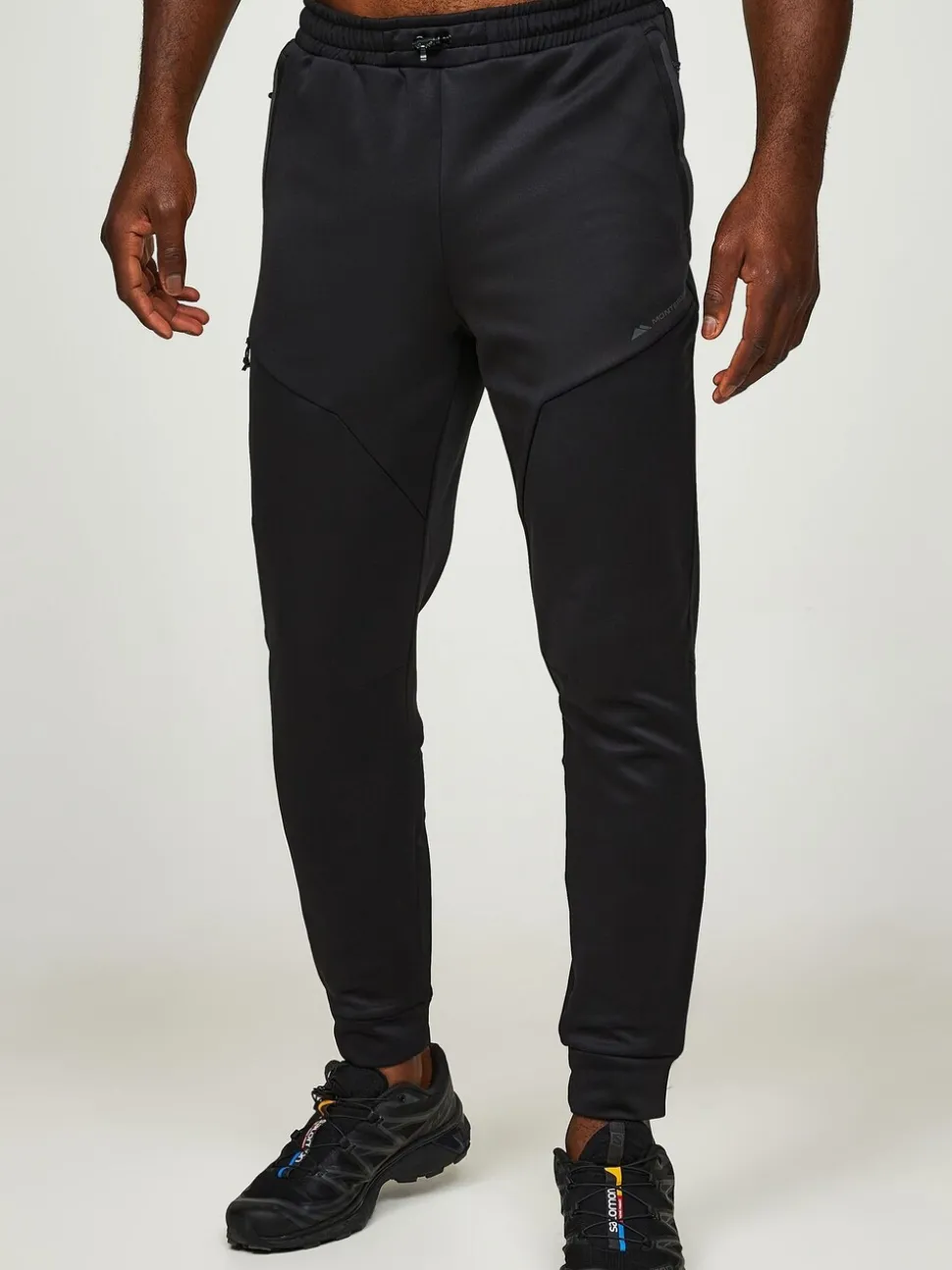 Monterrain Black Speed 2.0 Poly Fleece Joggers