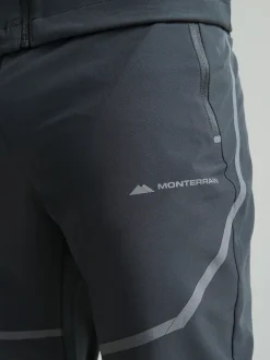 Monterrain Grey Defence Woven Running Joggers