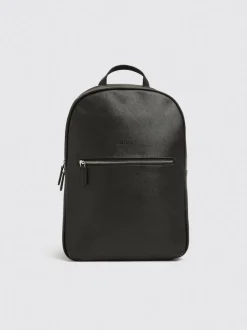 MOSS Black Saffiano Backpack