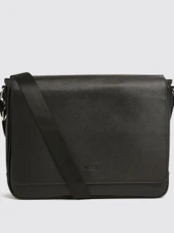 MOSS Black Saffiano Dispatch Bag
