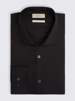 MOSS Black Stretch Shirt