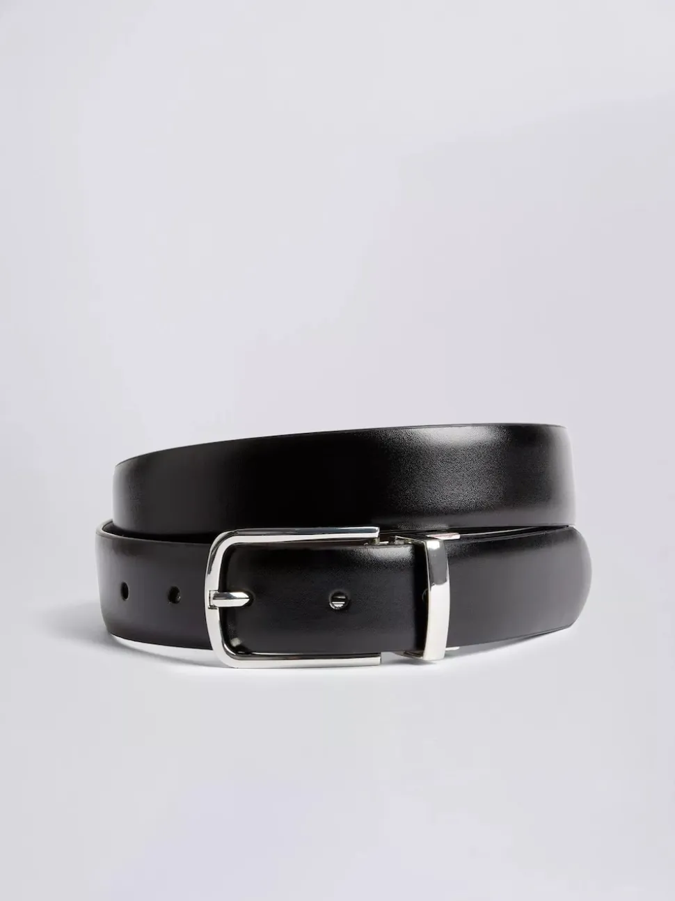 MOSS Black/Dark Brown Reversible Belt