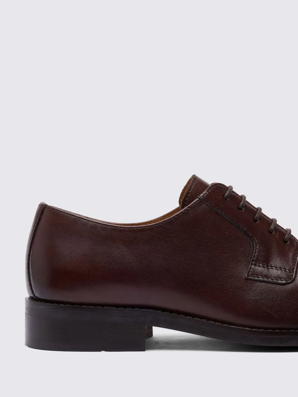 MOSS Brown Cambridge Derby Shoes