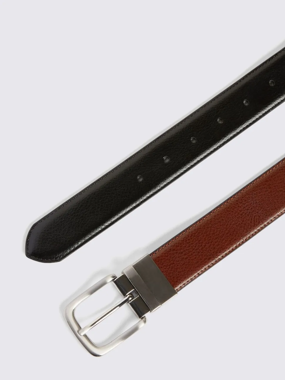 MOSS Brown/Black Reversible Belt