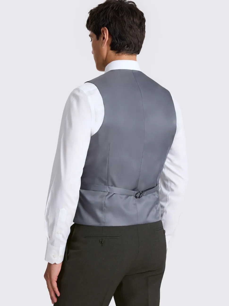 MOSS Charcoal Tailored Performance Suit Waistcoat