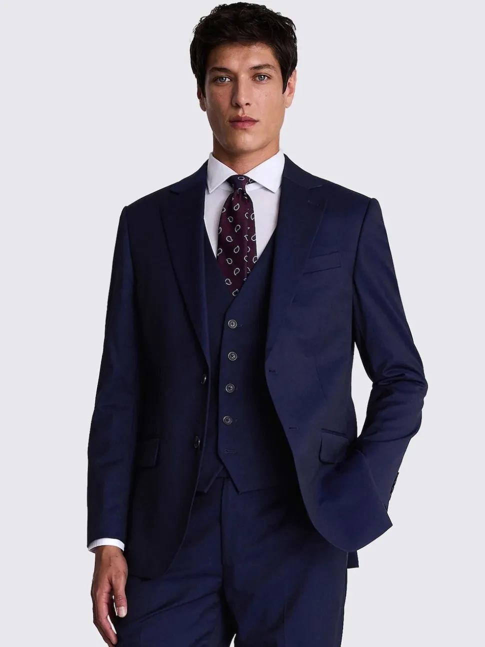 MOSS Ink Regular Fit Stretch Suit Jacket