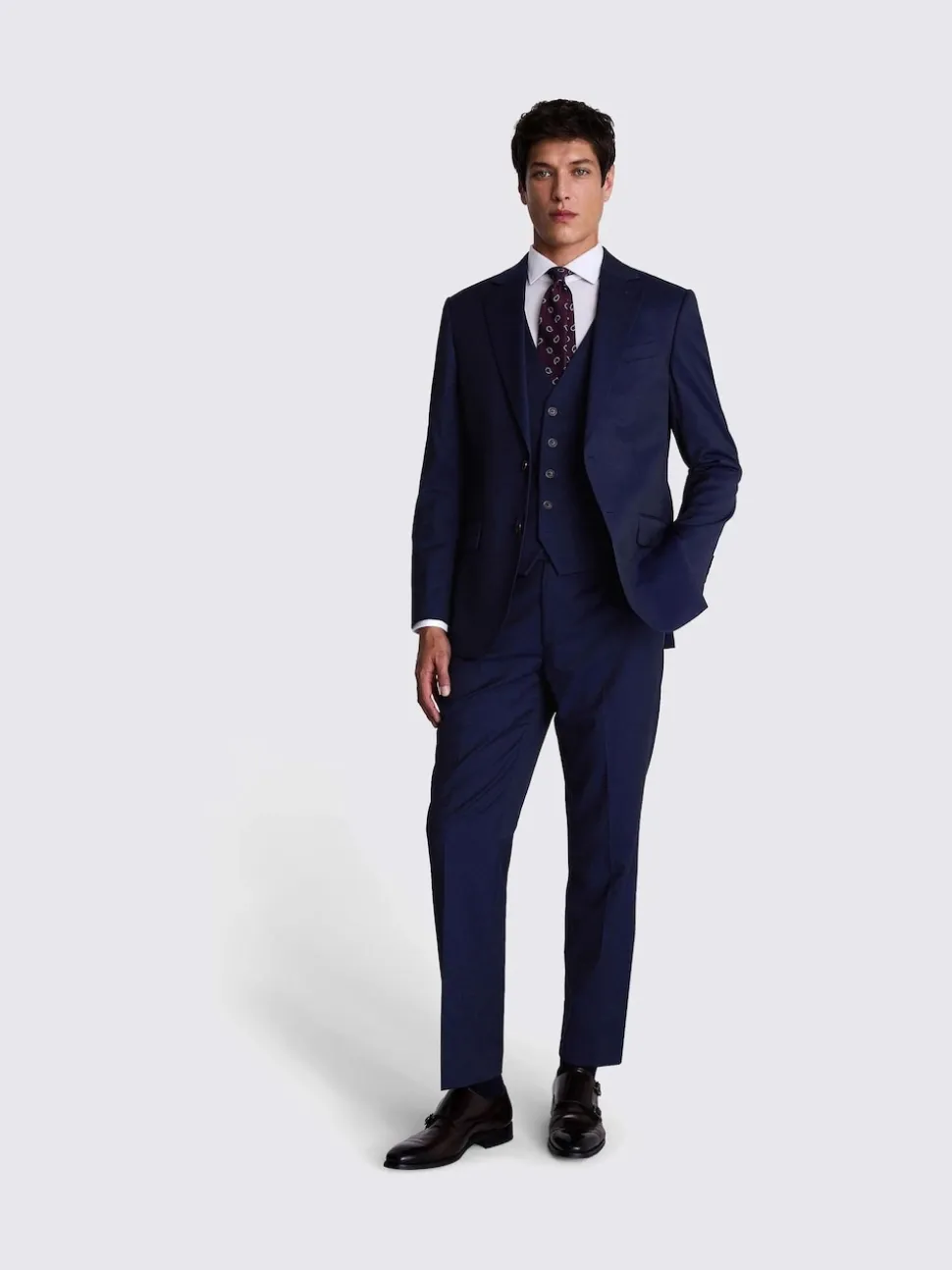 MOSS Ink Regular Fit Stretch Suit Jacket
