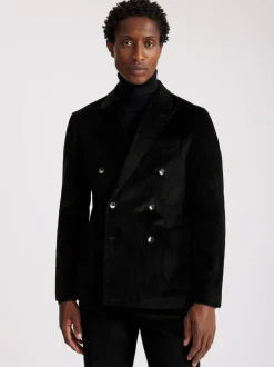 MOSS Ink Slim Corduroy Suit Jacket
