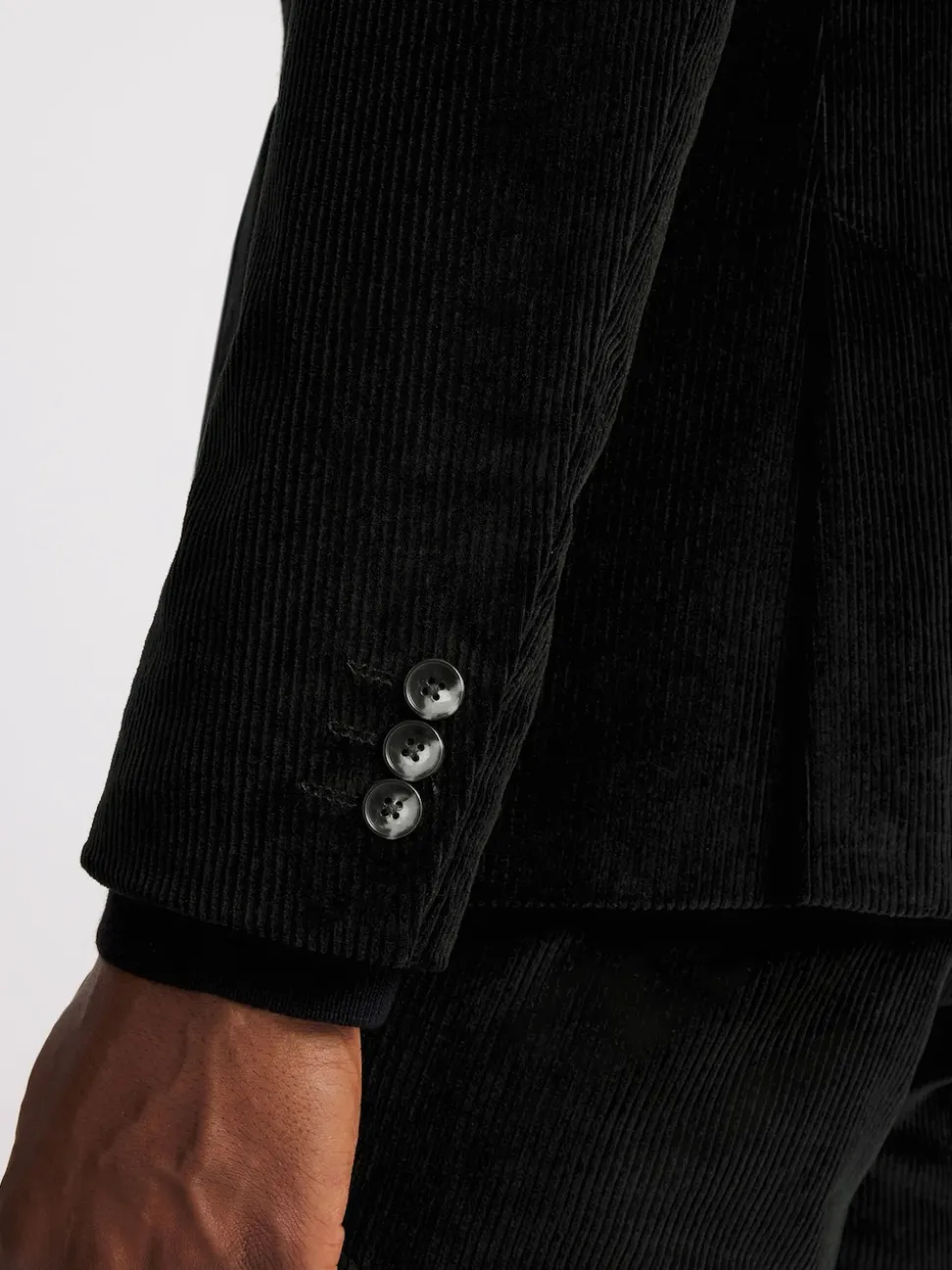 MOSS Ink Slim Corduroy Suit Jacket