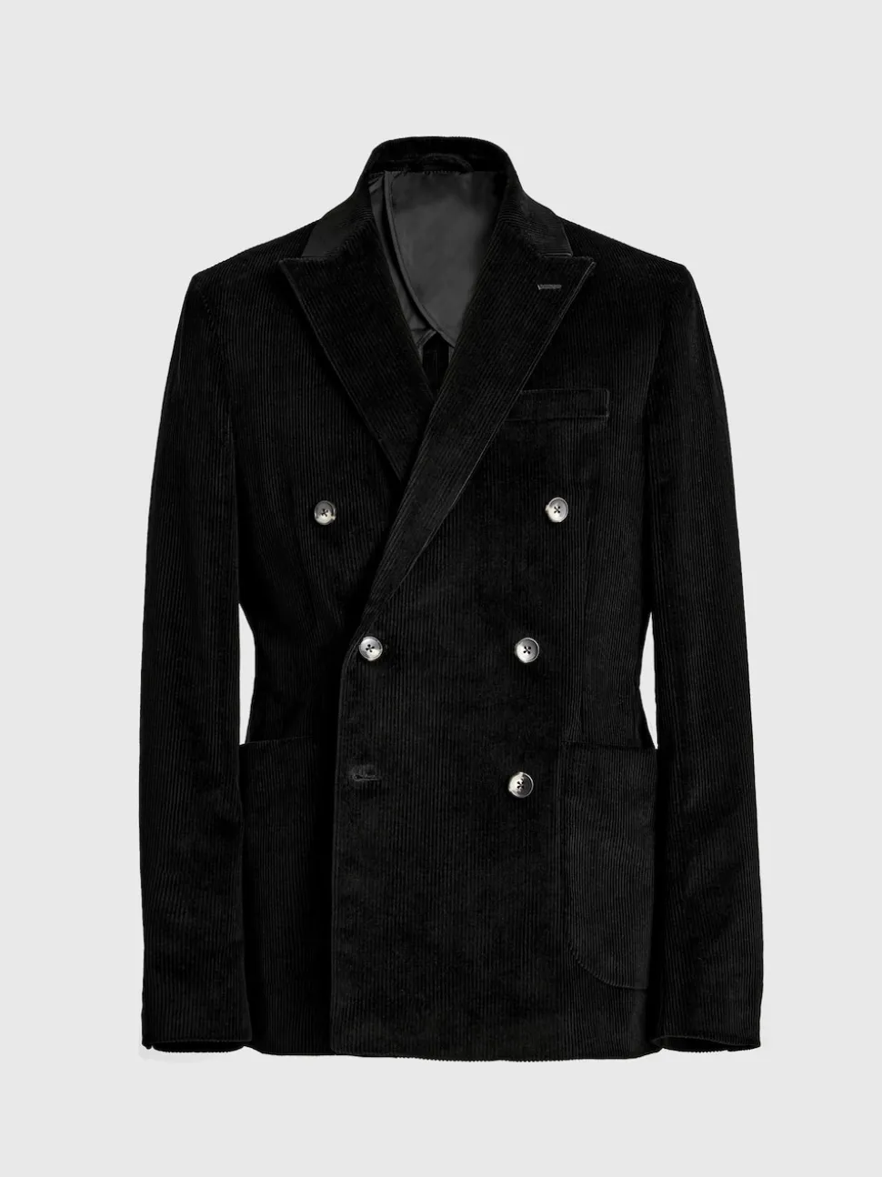 MOSS Ink Slim Corduroy Suit Jacket