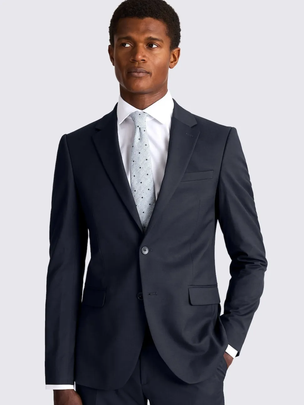 MOSS Ink Slim Regular Fit Stretch Suit Jacket