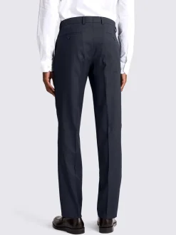 MOSS Ink Slim Regular Fit Stretch Suit Trousers