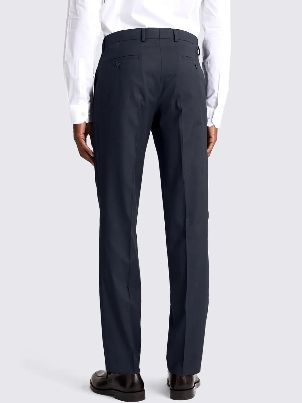 MOSS Ink Slim Regular Fit Stretch Suit Trousers