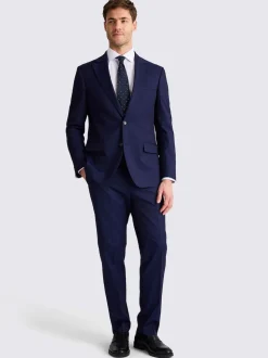 MOSS Ink Tailored Regular Fit Stretch Suit Jacket