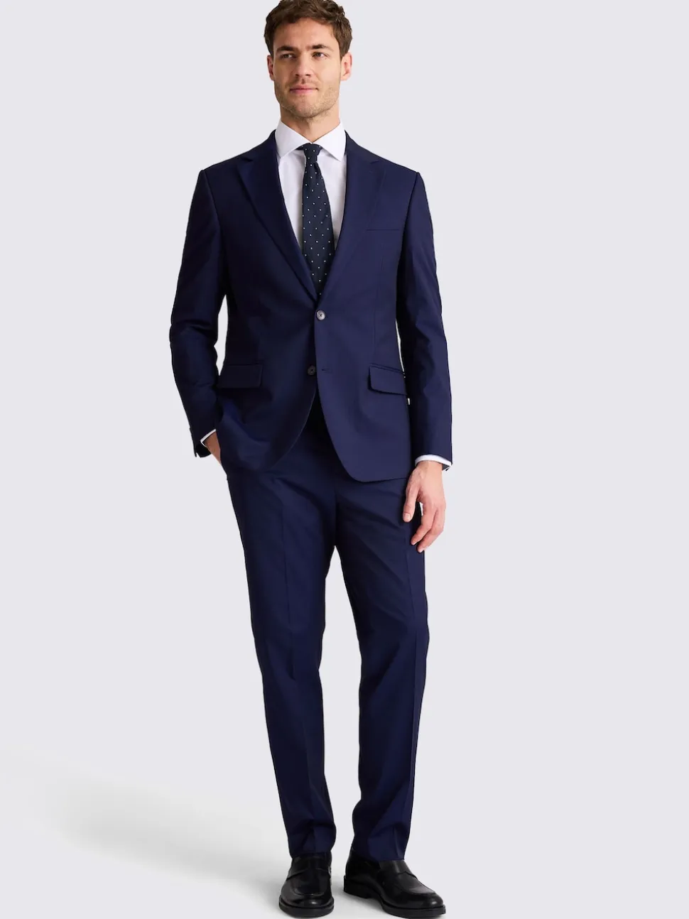 MOSS Ink Tailored Regular Fit Stretch Suit Jacket