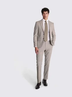 MOSS Neutral Slim Suit Jacket