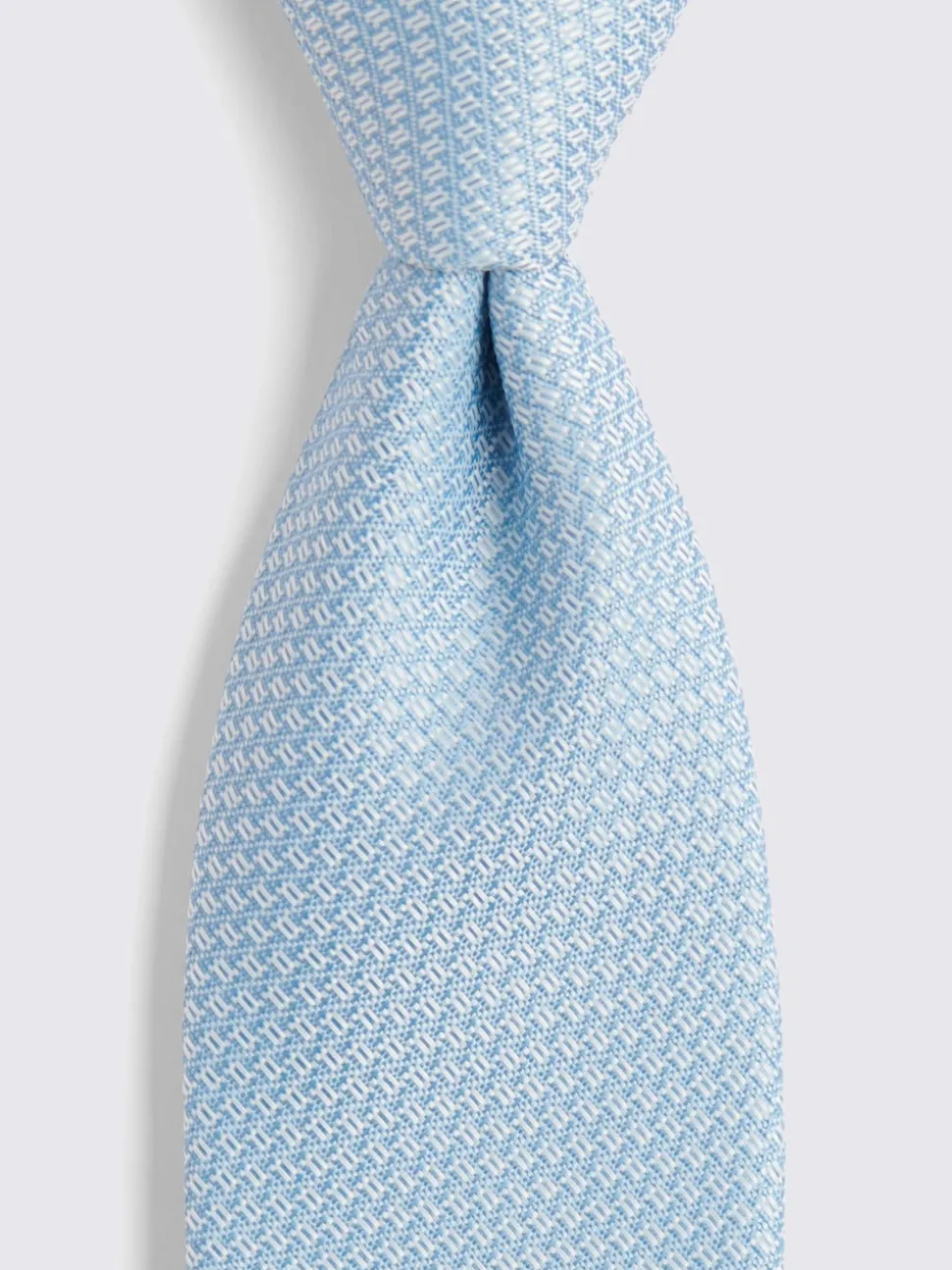 MOSS Sky Textured Tie