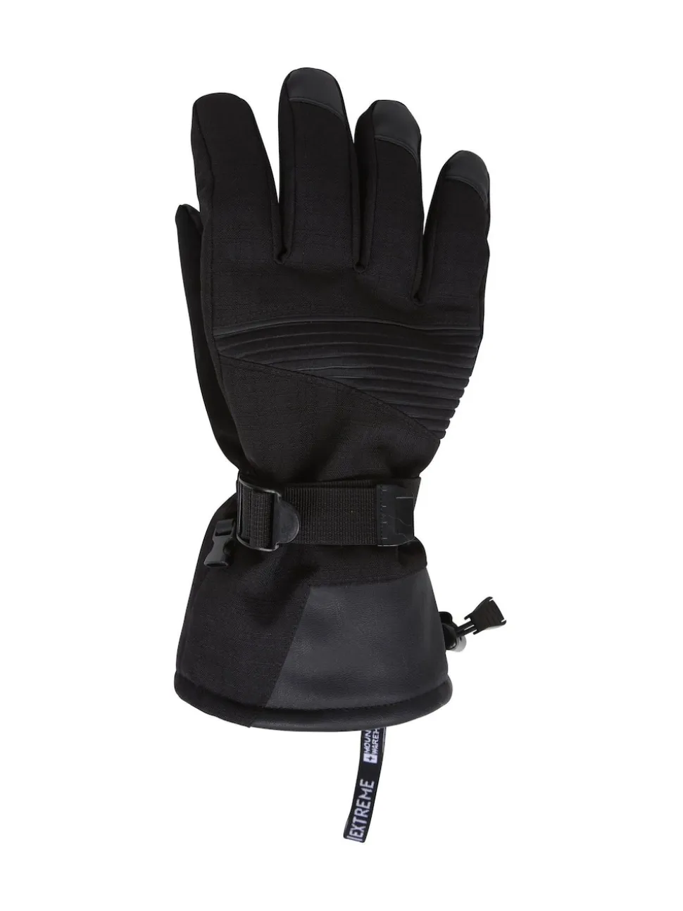Mountain Warehouse Black Ultra Cold Weather Waterproof Ski Gloves