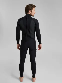 Mountain Warehouse Black Mens Full Length Neoprene Wetsuit