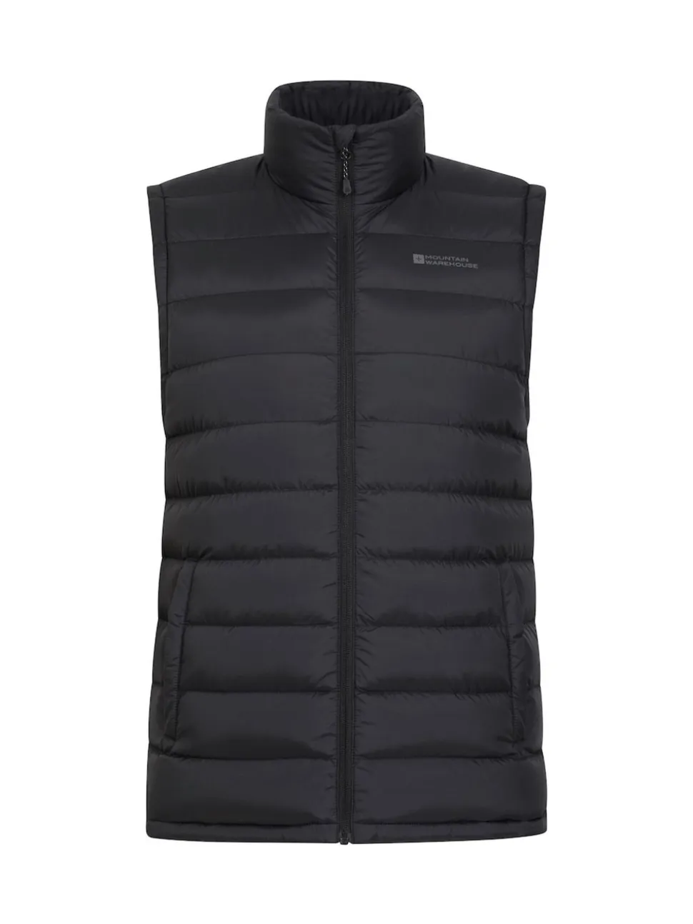 Mountain Warehouse Black Seasons Mens Padded Gilet
