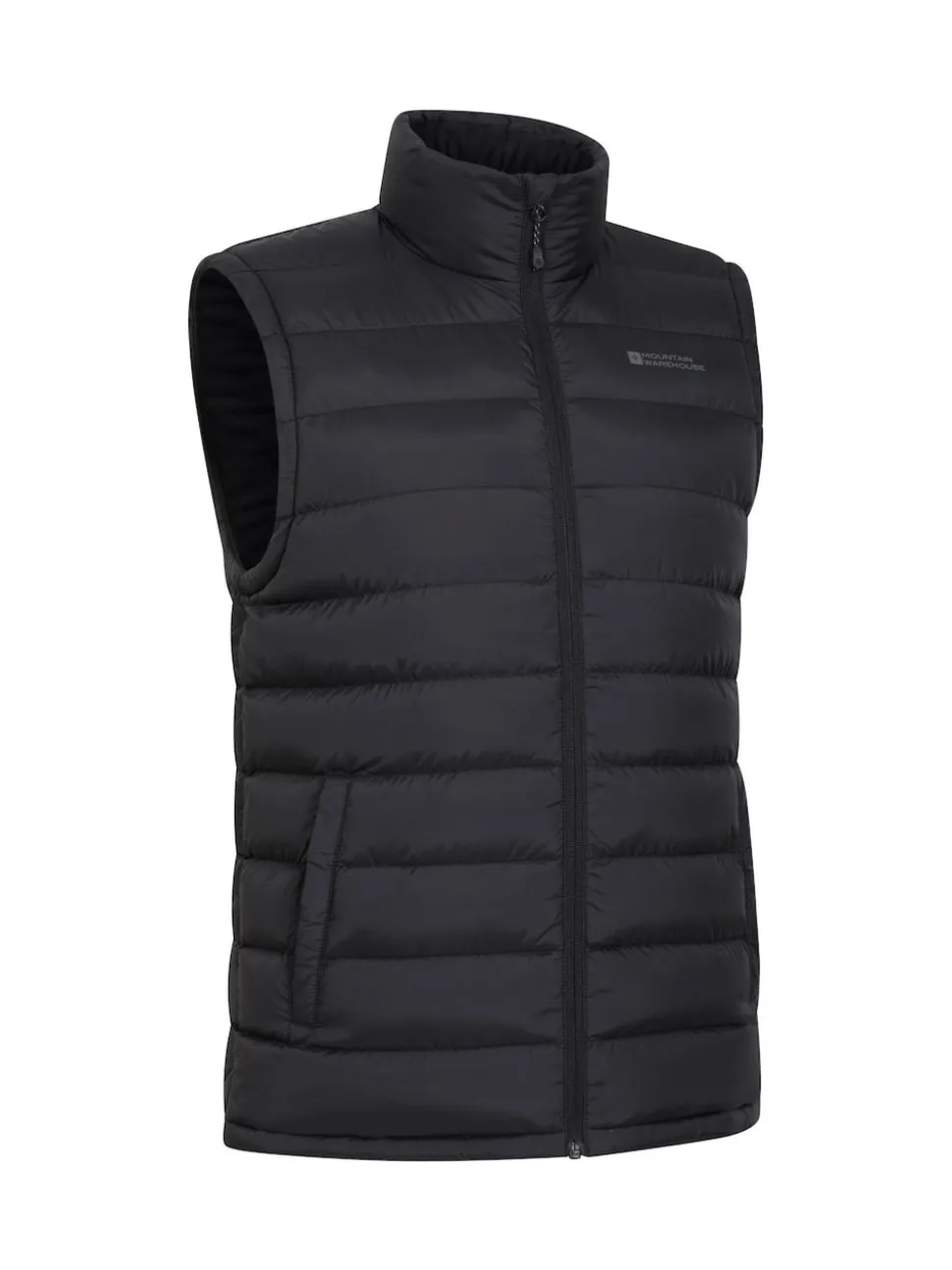 Mountain Warehouse Black Seasons Mens Padded Gilet